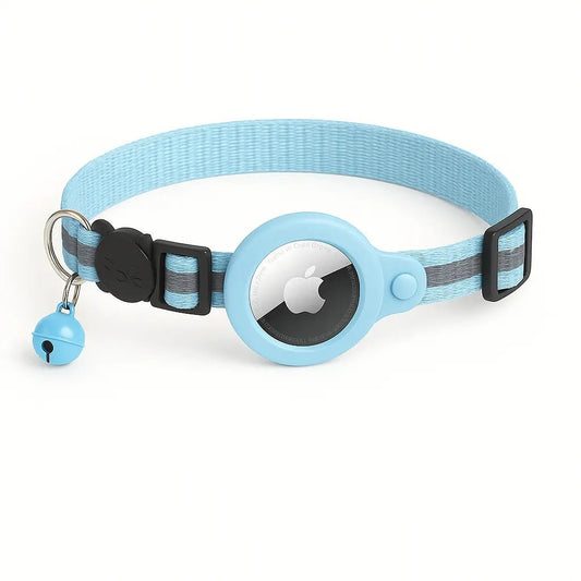 AirTag Cat Collar Reflective – Adjustable, Breakaway, Waterproof & Safe – | Pawtaa
