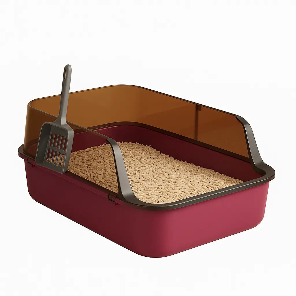 Top Entry Litter Box for Cats – Splashproof, Easy - Clean, and High Sided Design – | Pawtaa
