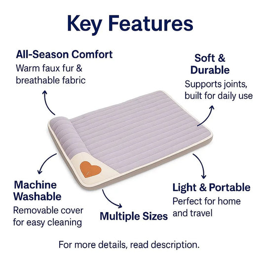 Dog Blanket – Washable Luxury Bed, Soft Faux Fur, Durable & All - Season Comfort – | Pawtaa – secondary image