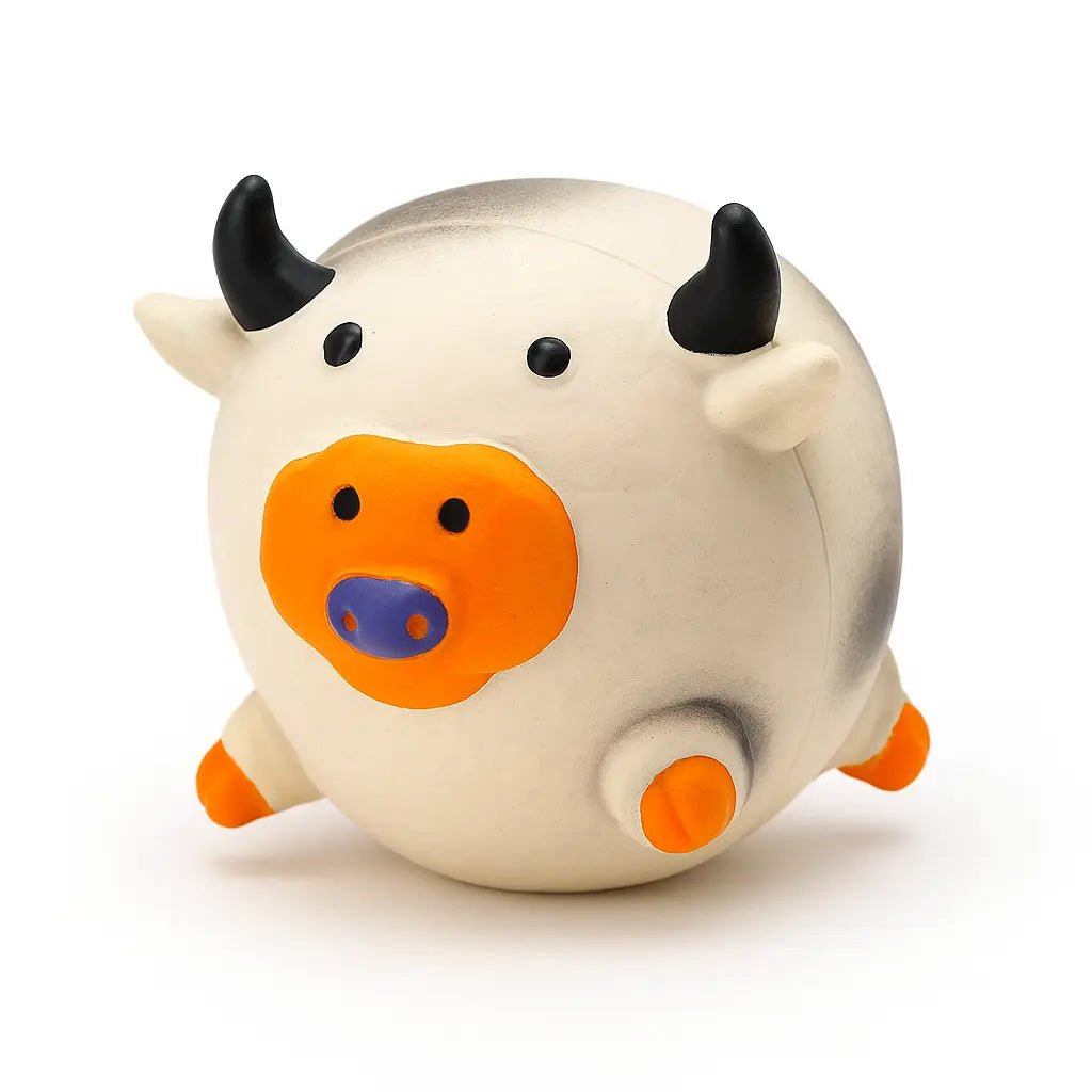 Farm Animals Toys – Durable, Squeaky, Non - Toxic Cow & Pig Chew Toys for Playful Dogs – | Pawtaa