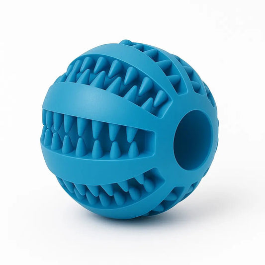 Rubber dog toys – Durable, dental - cleaning chew balls & snack dispensers – | Pawtaa