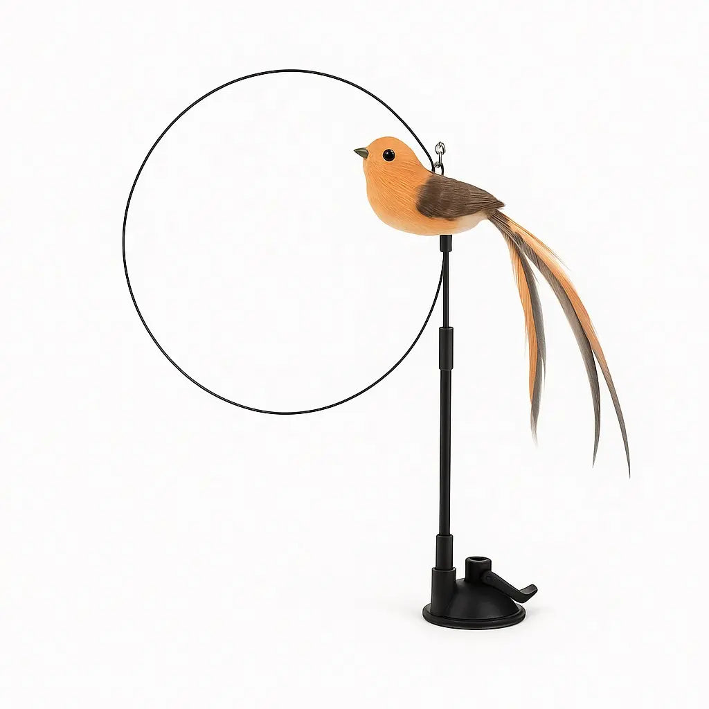 Flying Bird Cat Toy – Realistic, Safe, and Fun for Active Cats