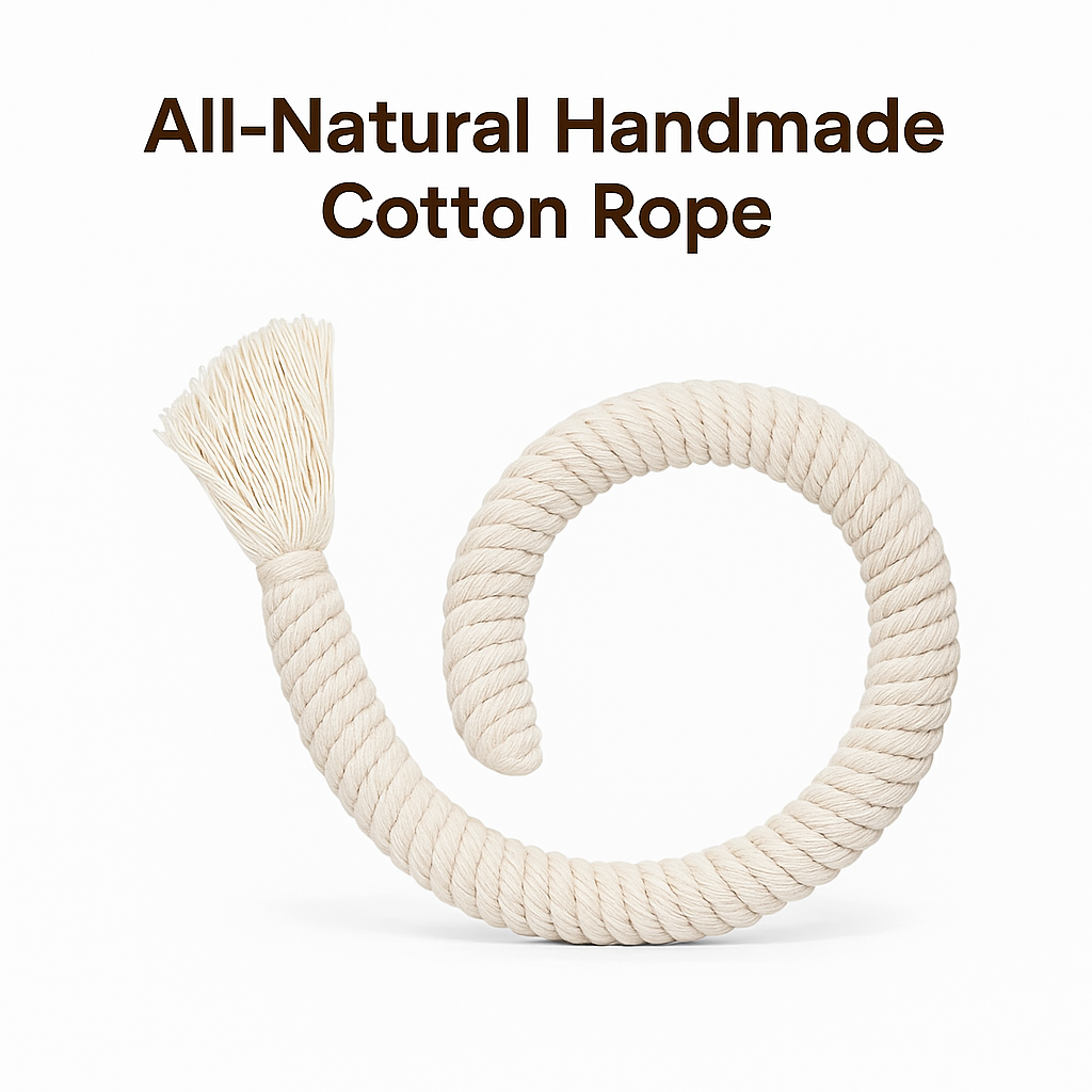 All-Natural Handmade Cotton Rope