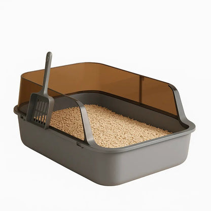 Top Entry Litter Box for Cats – Splashproof, Easy - Clean, and High Sided Design – | Pawtaa