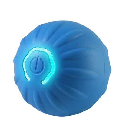 Smart Bouncing Ball - Interactive, Durable, LED Lights & Perfect for Small Active Pets