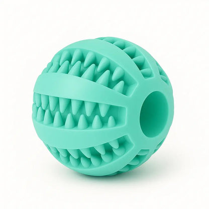 Rubber dog toys – Durable, dental - cleaning chew balls & snack dispensers – | Pawtaa
