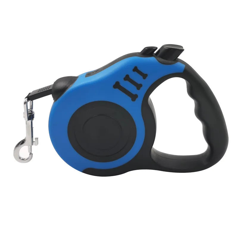 Retractable Dog Leash - Durable Nylon, Ergonomic Grip, 3M/5M, for All Dog Sizes