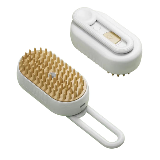 Steamy Pet Brush - Hot Steam Cleaning, Shedding Control & Massage for Pet