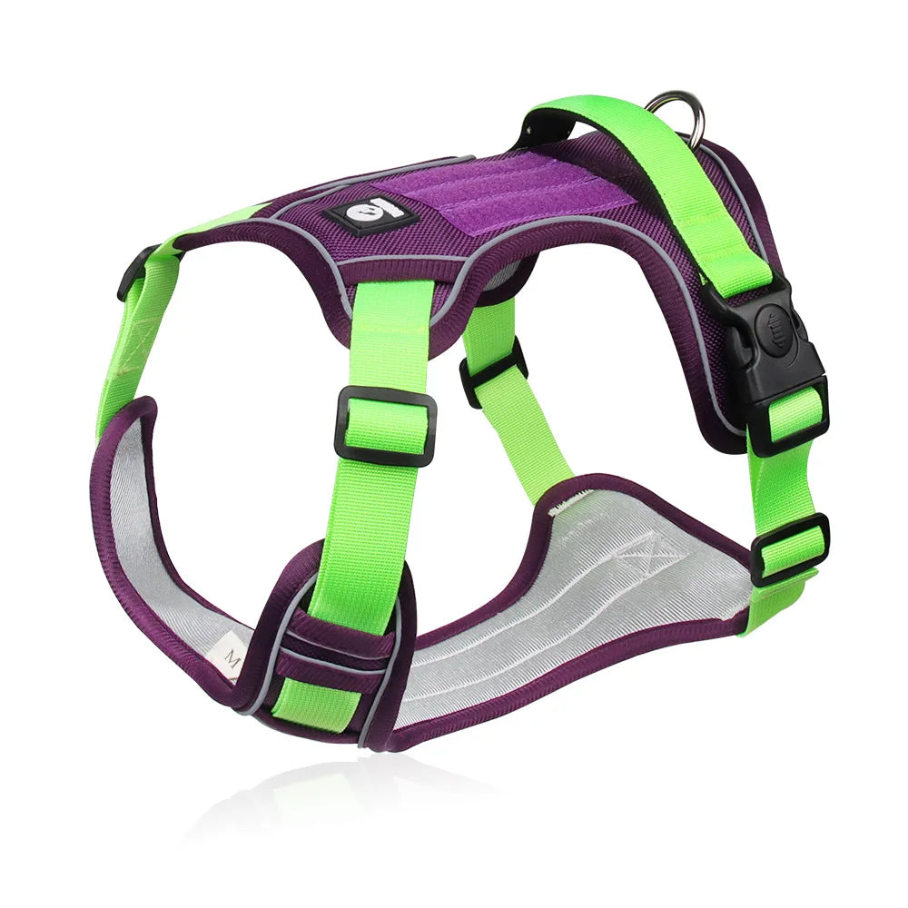 Reflective Waterproof Dog Harness - Tactical, Adjustable & Perfect for Medium and Large Dogs