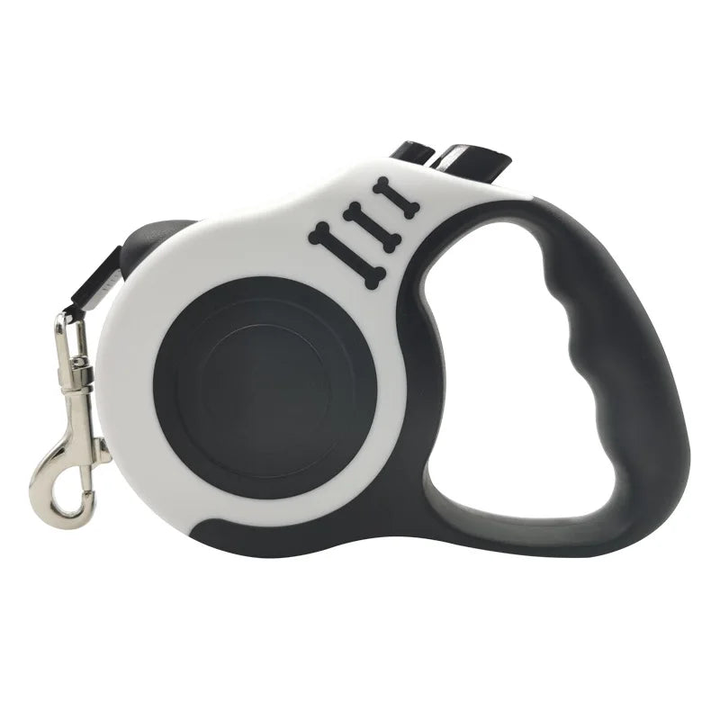 Retractable Dog Leash - Durable Nylon, Ergonomic Grip, 3M/5M, for All Dog Sizes