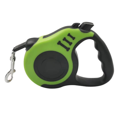 Retractable Dog Leash - Durable Nylon, Ergonomic Grip, 3M/5M, for All Dog Sizes