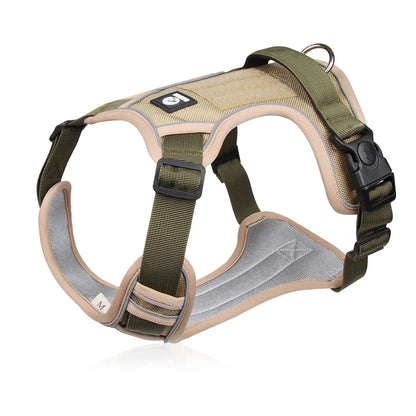 Reflective Waterproof Dog Harness - Tactical, Adjustable & Perfect for Medium and Large Dogs