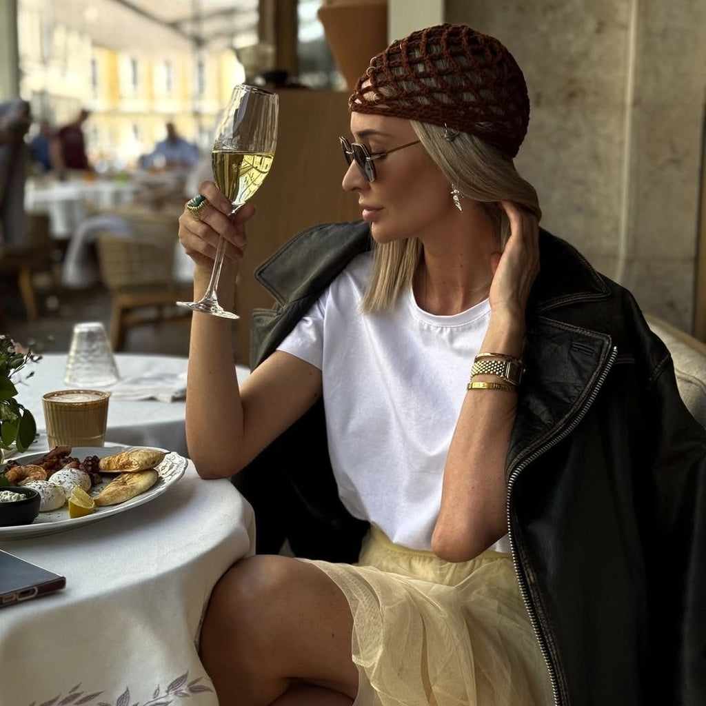 Bonnets crochet bohème