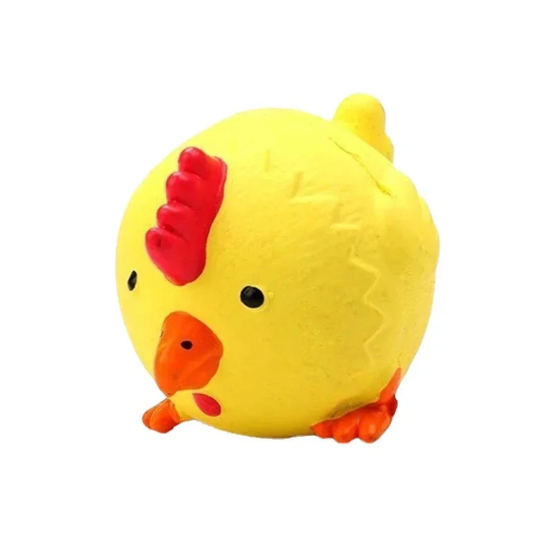 Farm Chew Toy - Squeaky, Durable, Non-Toxic, Cow & Pig Design for Playful Dogs