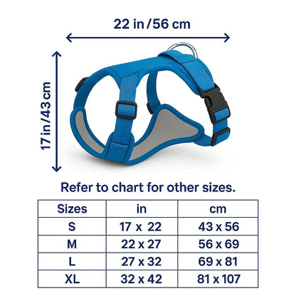 Tactical Dog Harness – Reflective, Waterproof, and Adjustable for Medium & Large Dogs – | Pawtaa