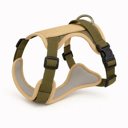 Tactical Dog Harness – Reflective, Waterproof, and Adjustable for Medium & Large Dogs – | Pawtaa