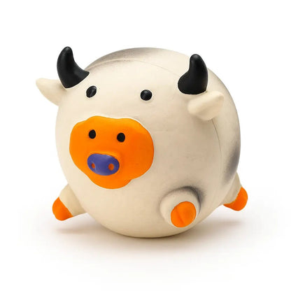Farm Animals Toys – Durable, Squeaky, Non - Toxic Cow & Pig Chew Toys for Playful Dogs – | Pawtaa