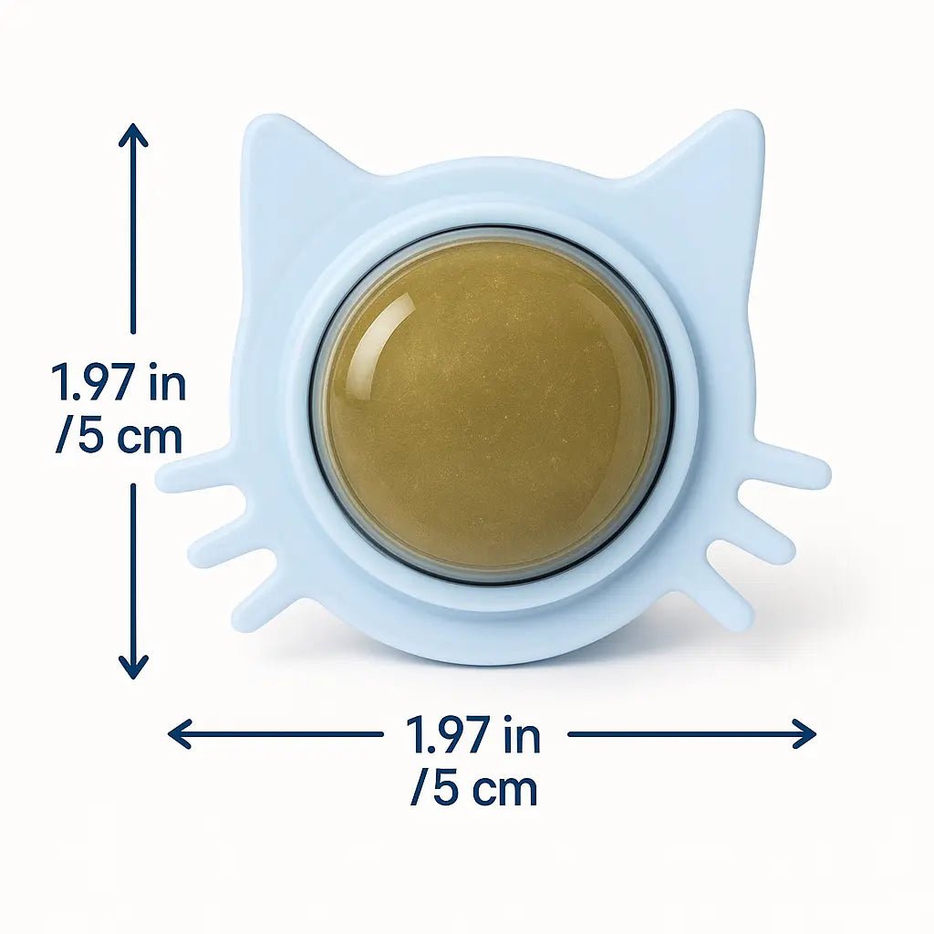 Catnip Toys – Natural Licking Balls for Stress Relief, Teeth Cleaning & Interactive Play – | Pawtaa