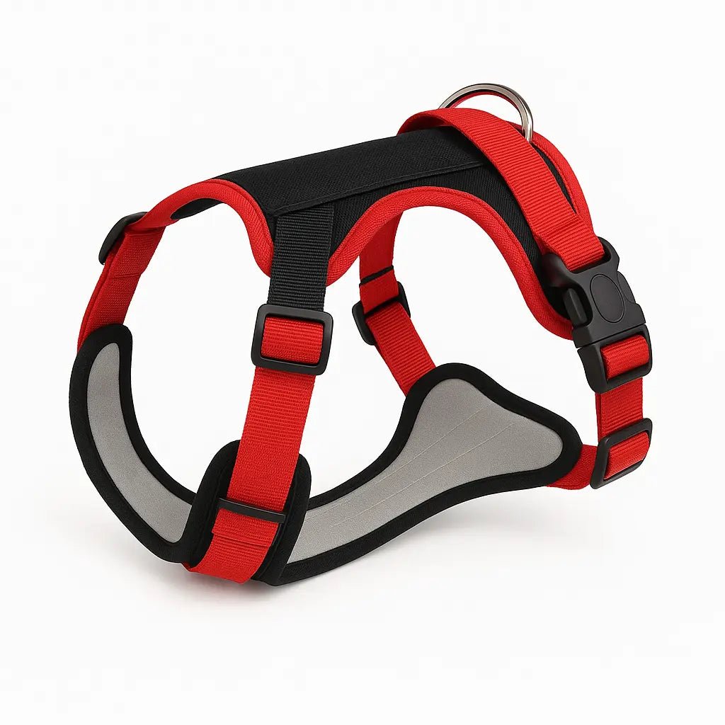 Tactical Dog Harness – Reflective, Waterproof, and Adjustable for Medium & Large Dogs – | Pawtaa