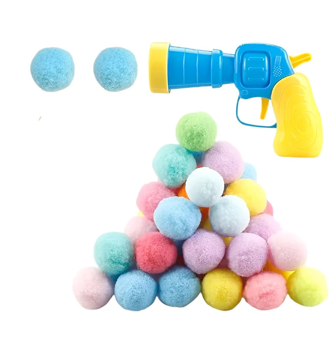 Interactive Cat Ball Launcher - Silent, Durable, Non-Toxic & Ideal for Indoor Play